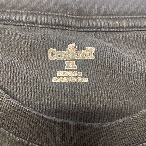 Distressed carhartt long sleeve shirt XL - Picture 3 of 3